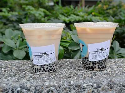 贴在奶茶上的标签是热敏纸吗？